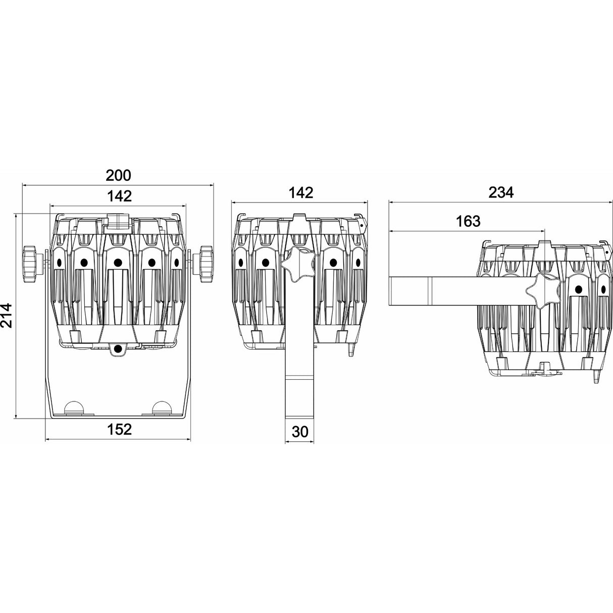 Briteq BTI-BLINDER1 FX IP65
