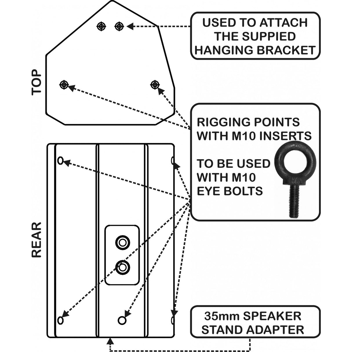 Synq CLS-8 II Passieve Luidspreker
