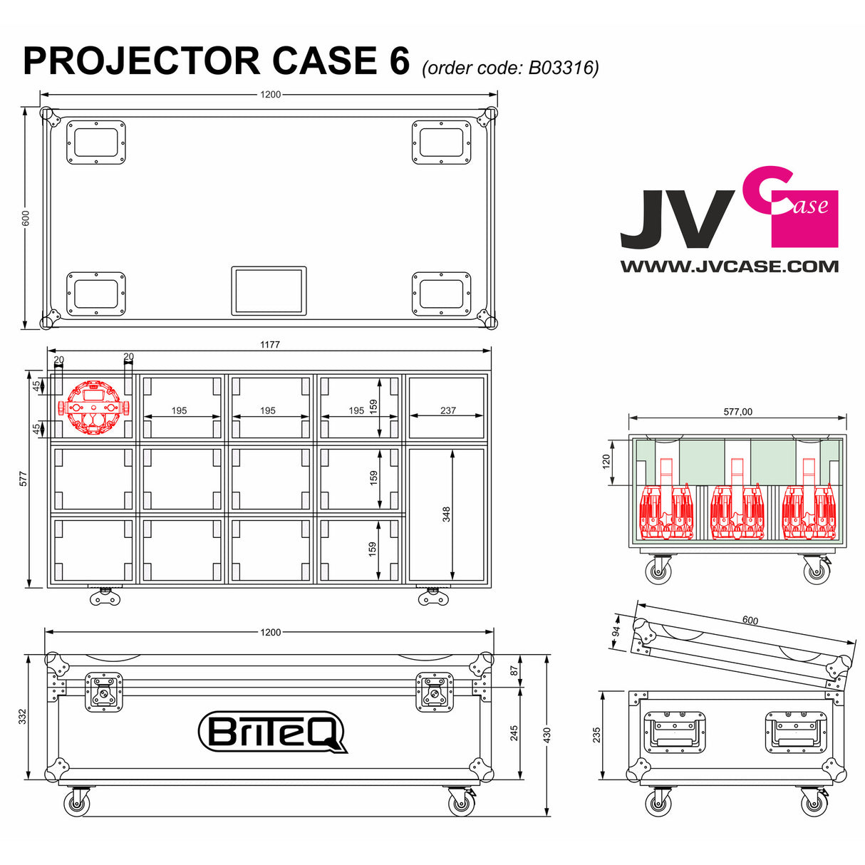 JV Case Projector Case 6