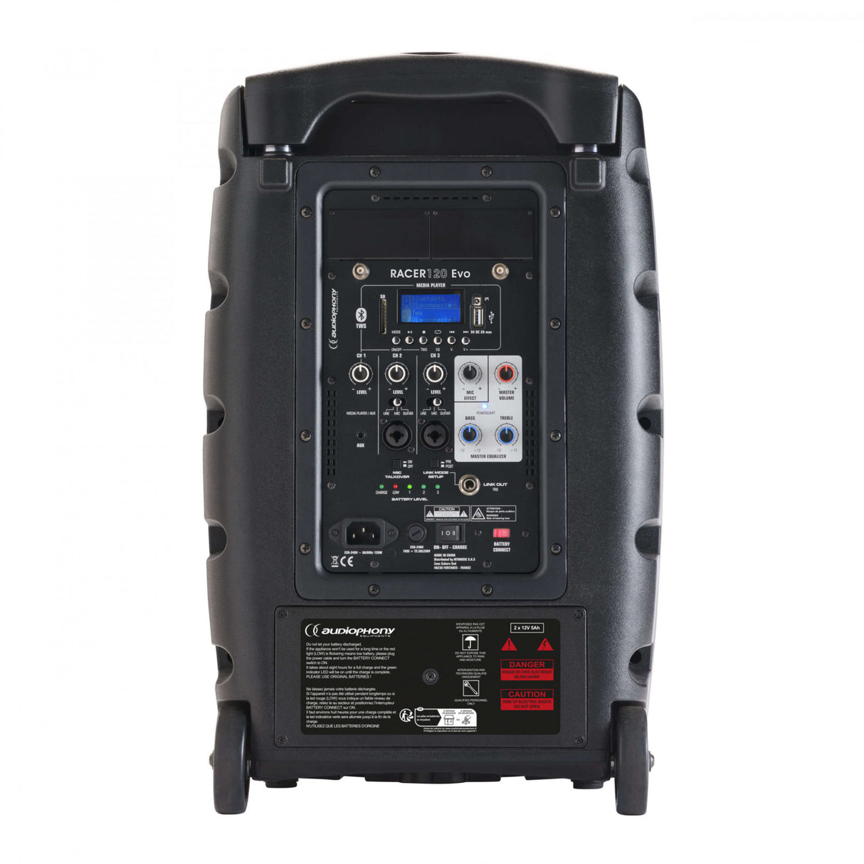 Audiophony Racer120 Evo Draagbare Luidspreker