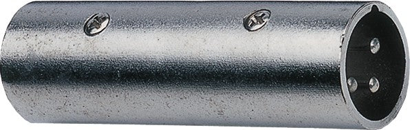 Hilec Adapter XLR male/XLR male
