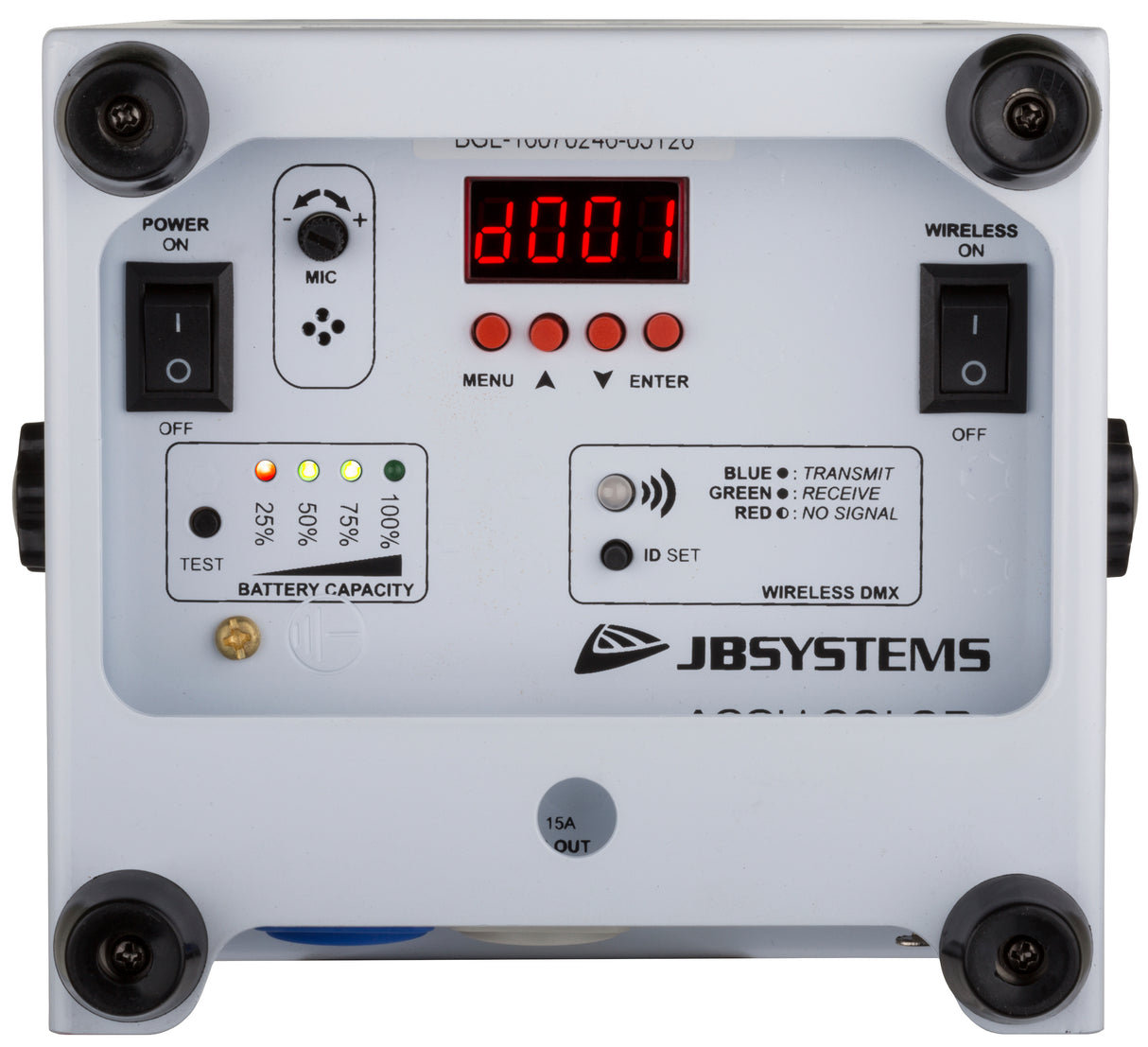 JB Systems Accu-Color White Led Par