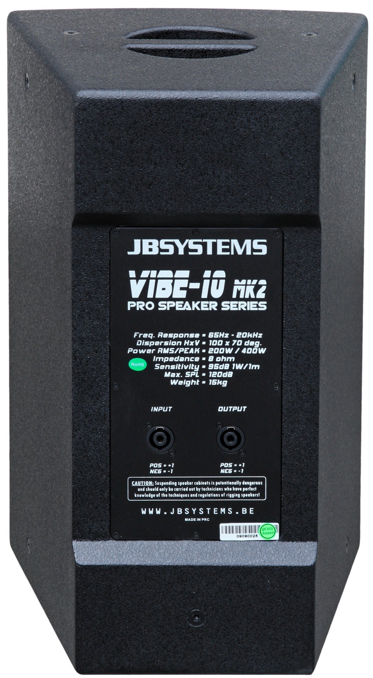 JB Systems VIBE10 Mk2 Passieve Luidspreker