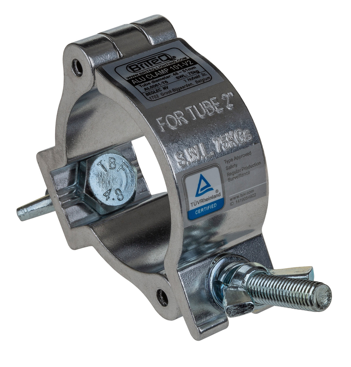 Briteq ALU CLAMP 101-V2 Bevestinghaak