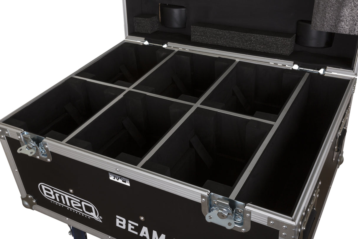 JV Case voor 6x BEAM FURY-1 Flightcase