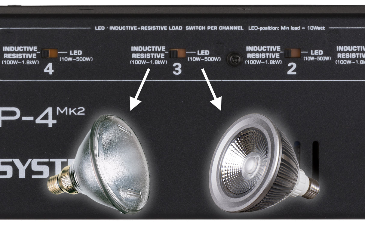 JB Systems DSP-4 Mk2 /F Dimmer / Switchpack