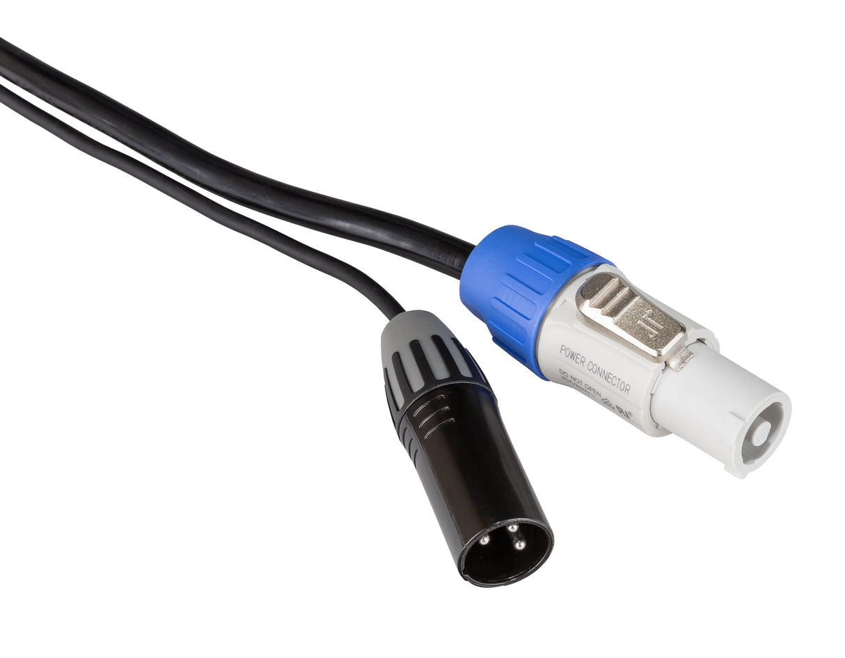 Hilec PC-COMBI-XLR3-3M Combikabel