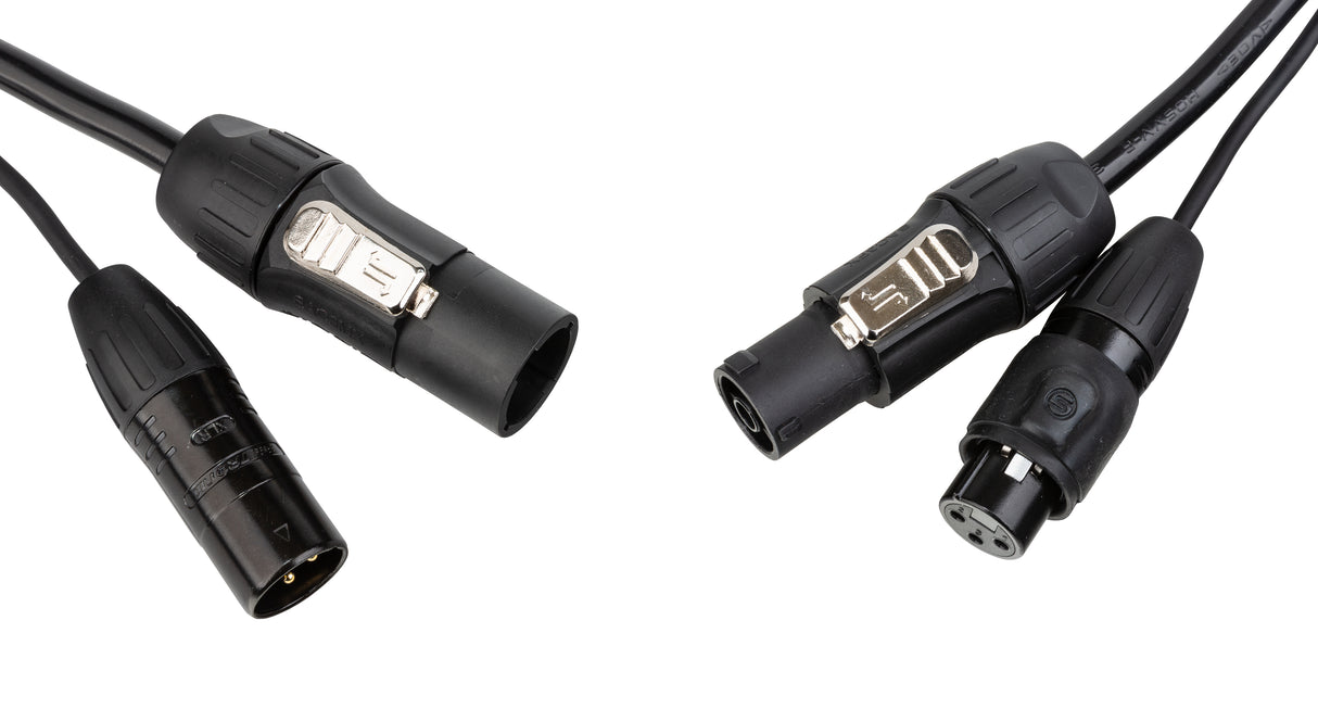 Hilec PCT1-COMBI-XLR3-10M Combikabel