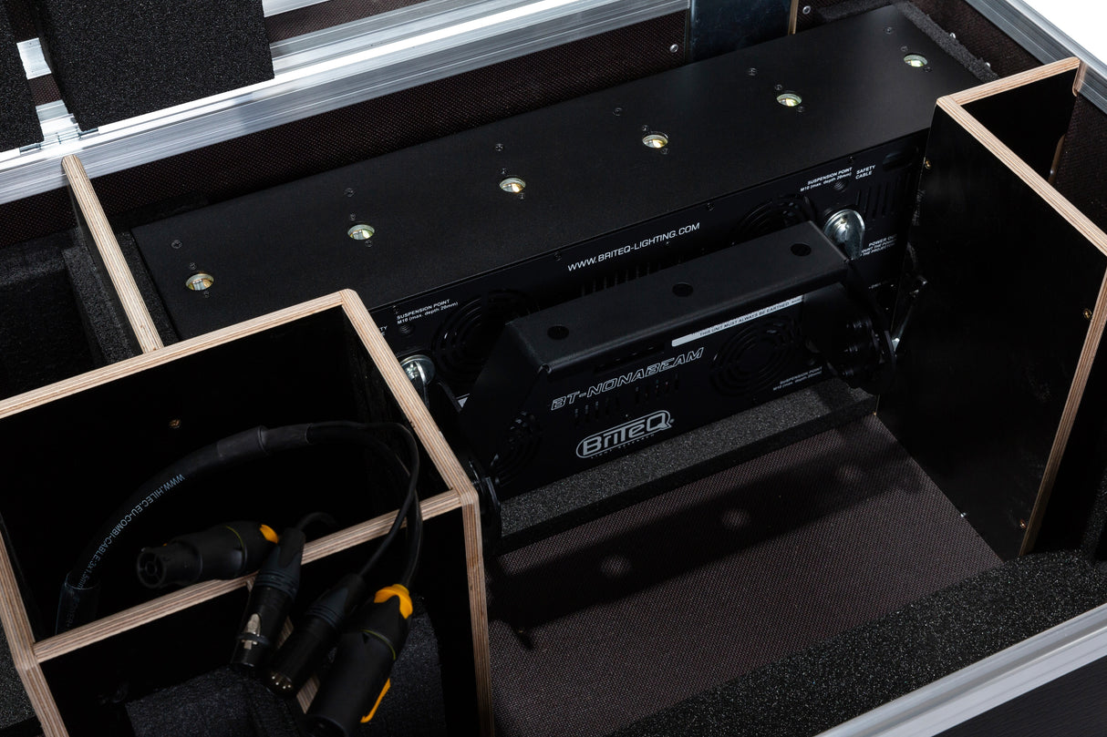 JV Case Premium Flightcase Voor 4x BT-Nonabeam