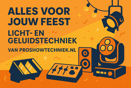 Alles Voor Jouw Feest: Licht- en Geluidstechniek van ProShowTechniek.NL