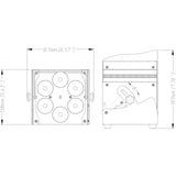 JB Systems Accu-Color White Led Par