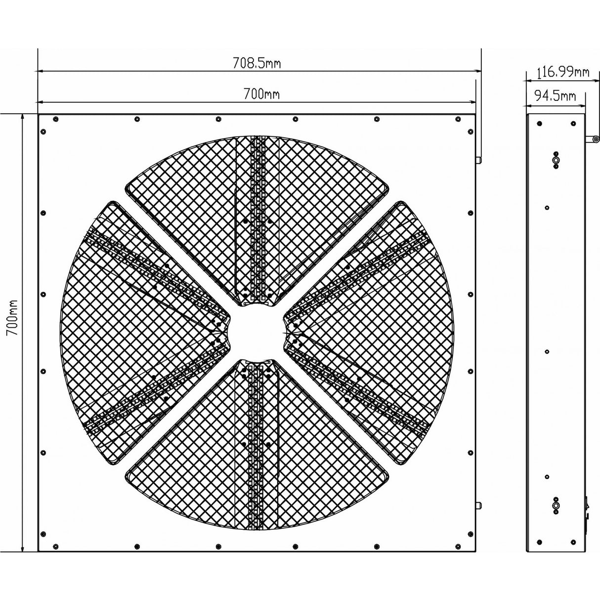 Briteq BT-Ledrotor Ventilator