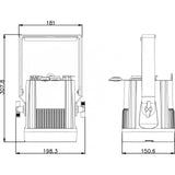 Briteq BT-NONAPIXEL WHITE Led Projector