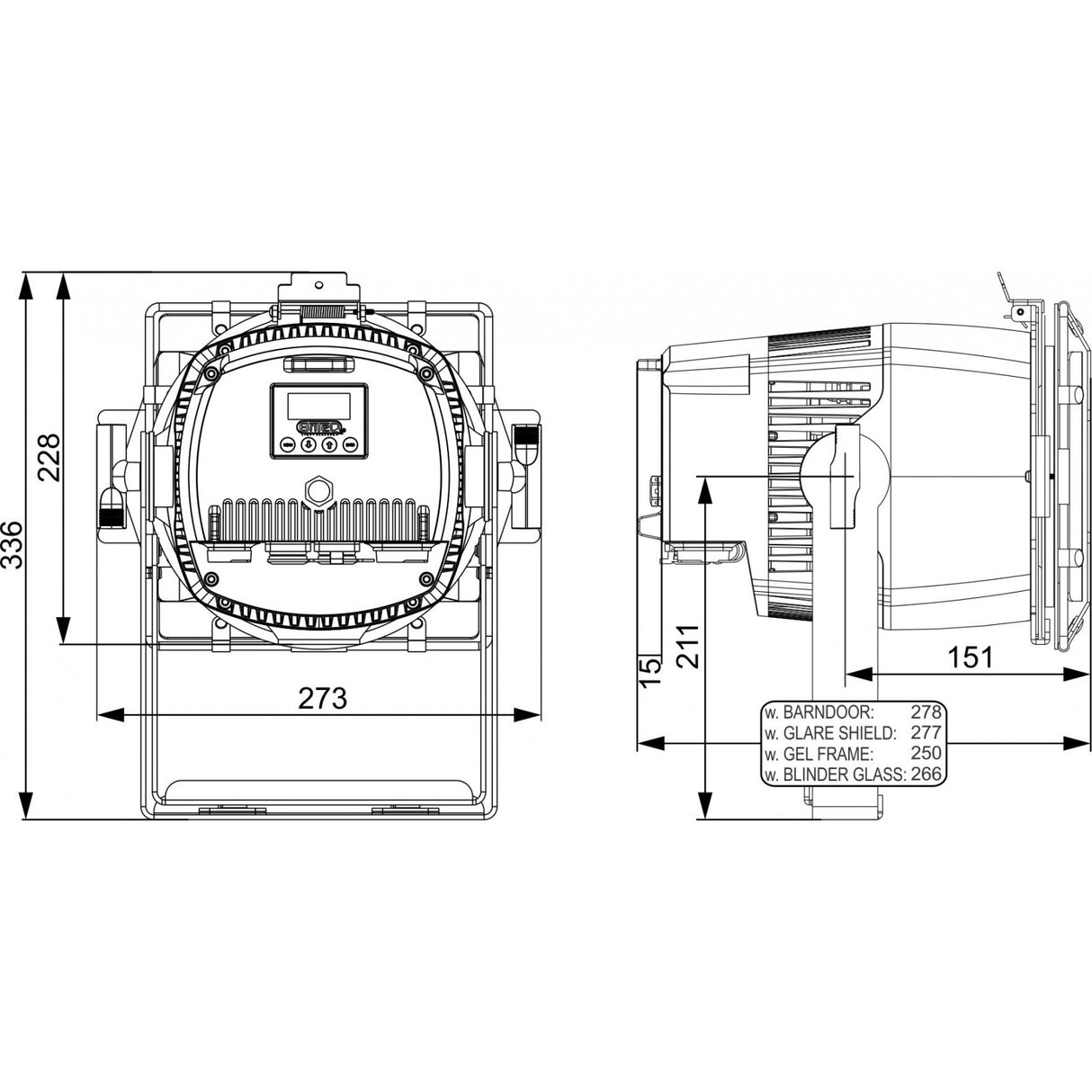 Briteq BT-SUNRAY 130R Projector