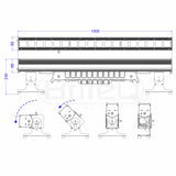 Briteq BTI-Beambar 18 IP65 Led Bar