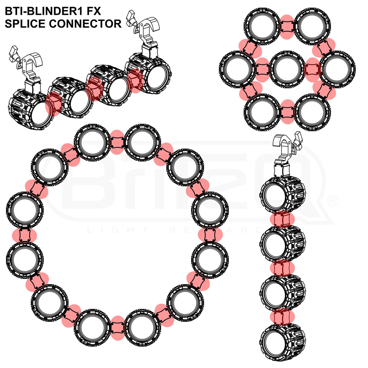 Briteq BTI-BLINDER1 Splice Connector