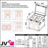 JV Case Flightcase für 2x Challenger