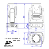 JB Systems Challenger Beam Movinghead