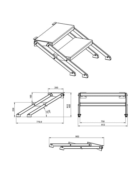 Escalier Contestage PLT-st4060