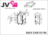 JV Case Rack Case 10/18U Flightcase