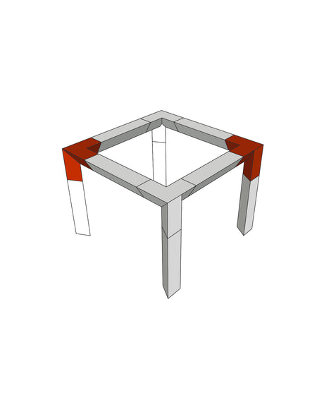 Contestage AG29-034 Ferme d'angle noire