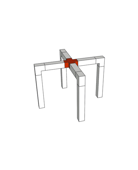 Contestage AG29-041 Ferme d'angle noire