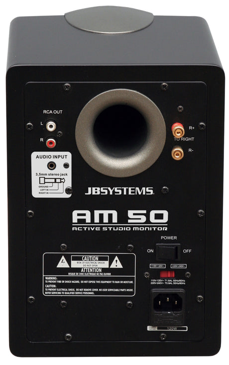 JB Systems AM50 Actieve Studio Monitor (Set van 2)