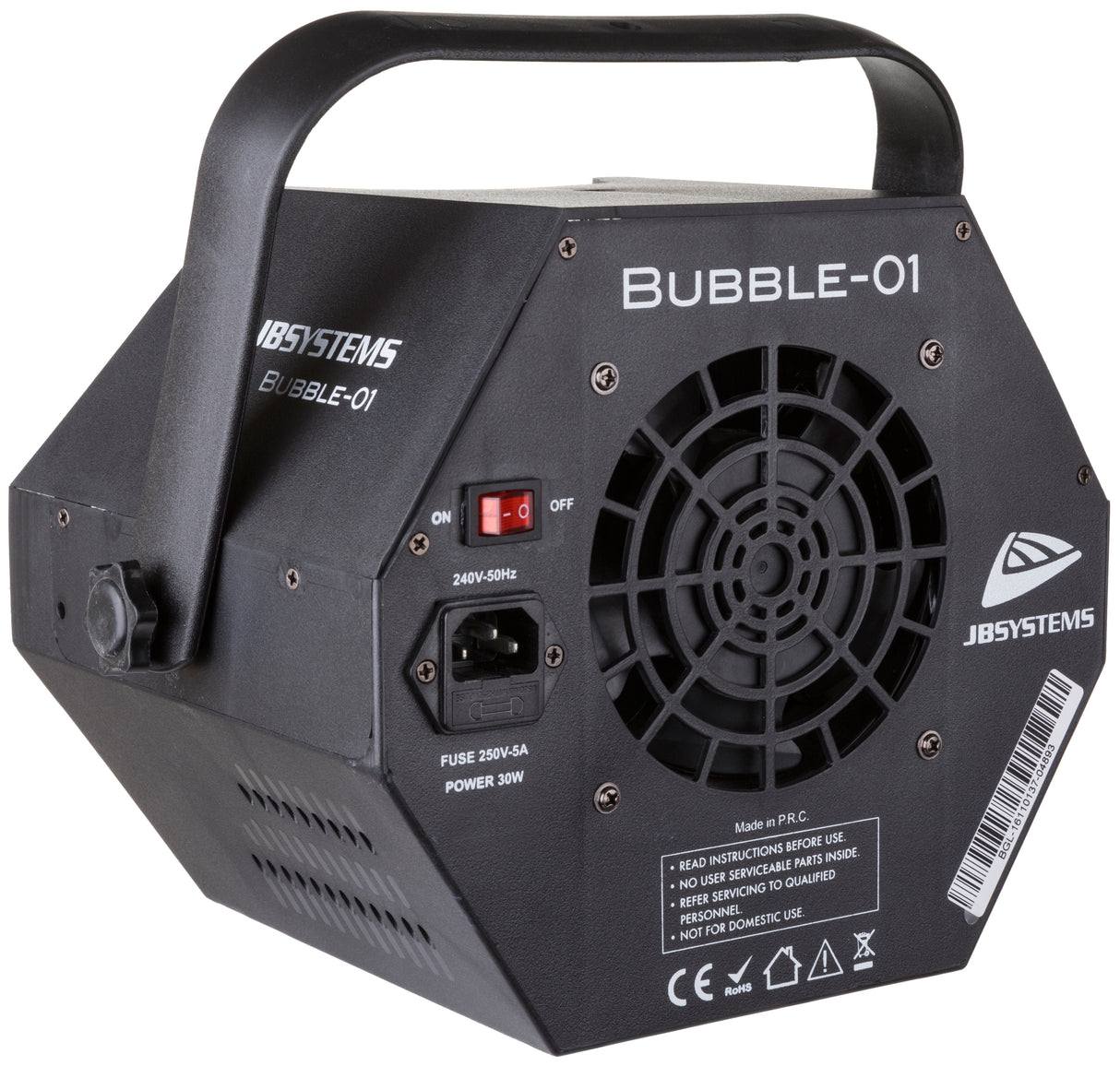 JB Systems Bubble-01 Bellenblaas Machine