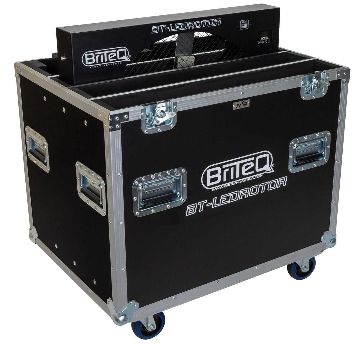 JV Case Voor 4xBT-LEDROTOR Flightcase