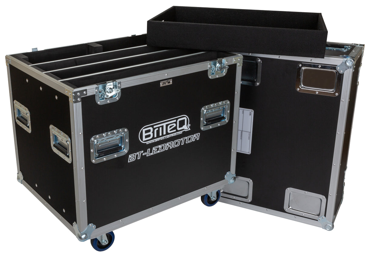 JV Case Voor 4xBT-LEDROTOR Flightcase