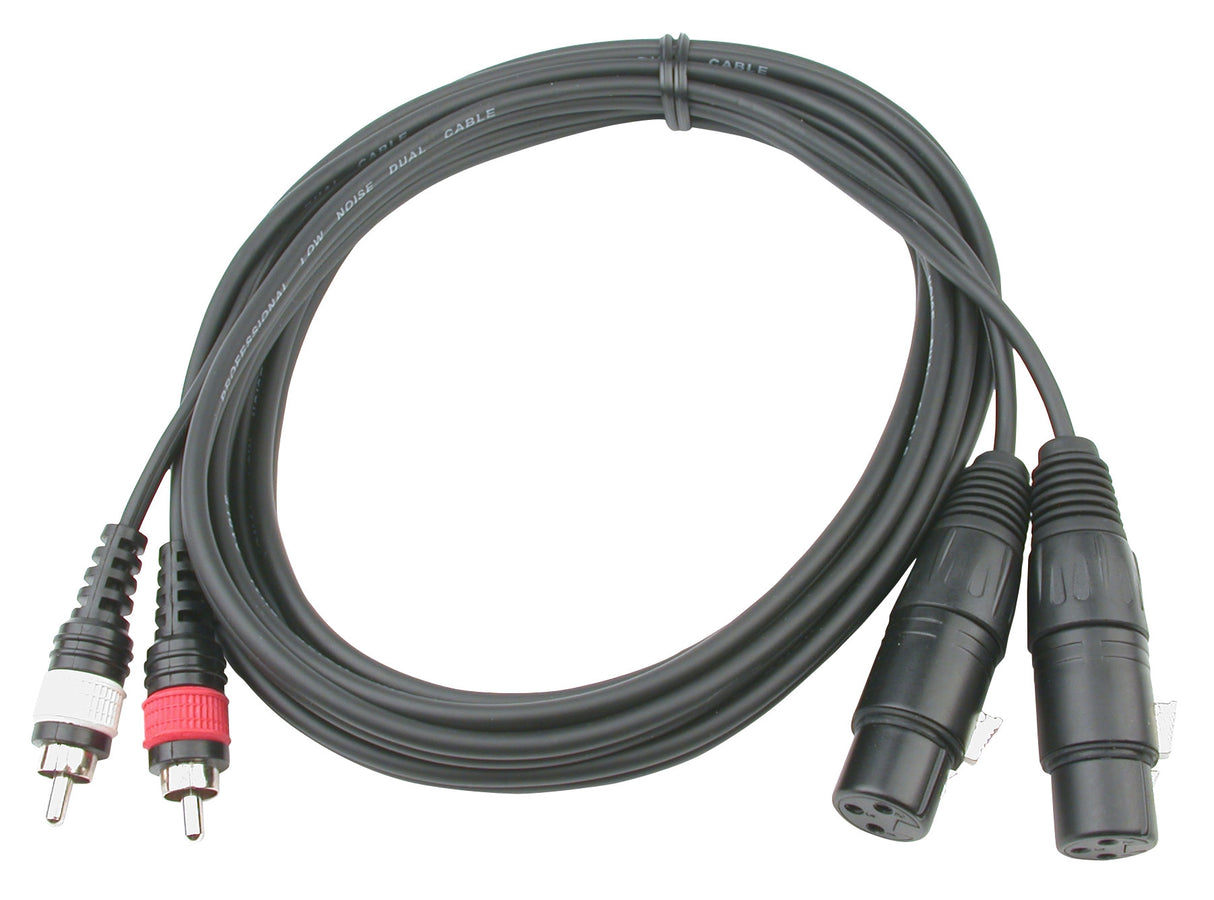 Hilec CL-25/3 RCA - XLR Kabel 3 M