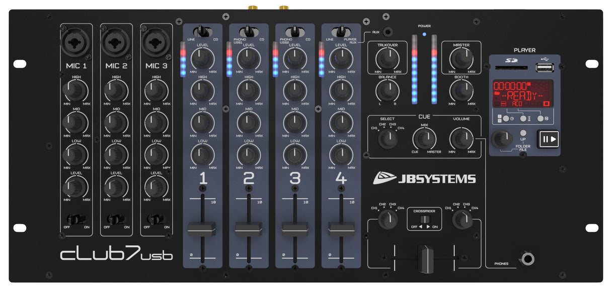 Console de mixage JB Systems CLUB7-USB