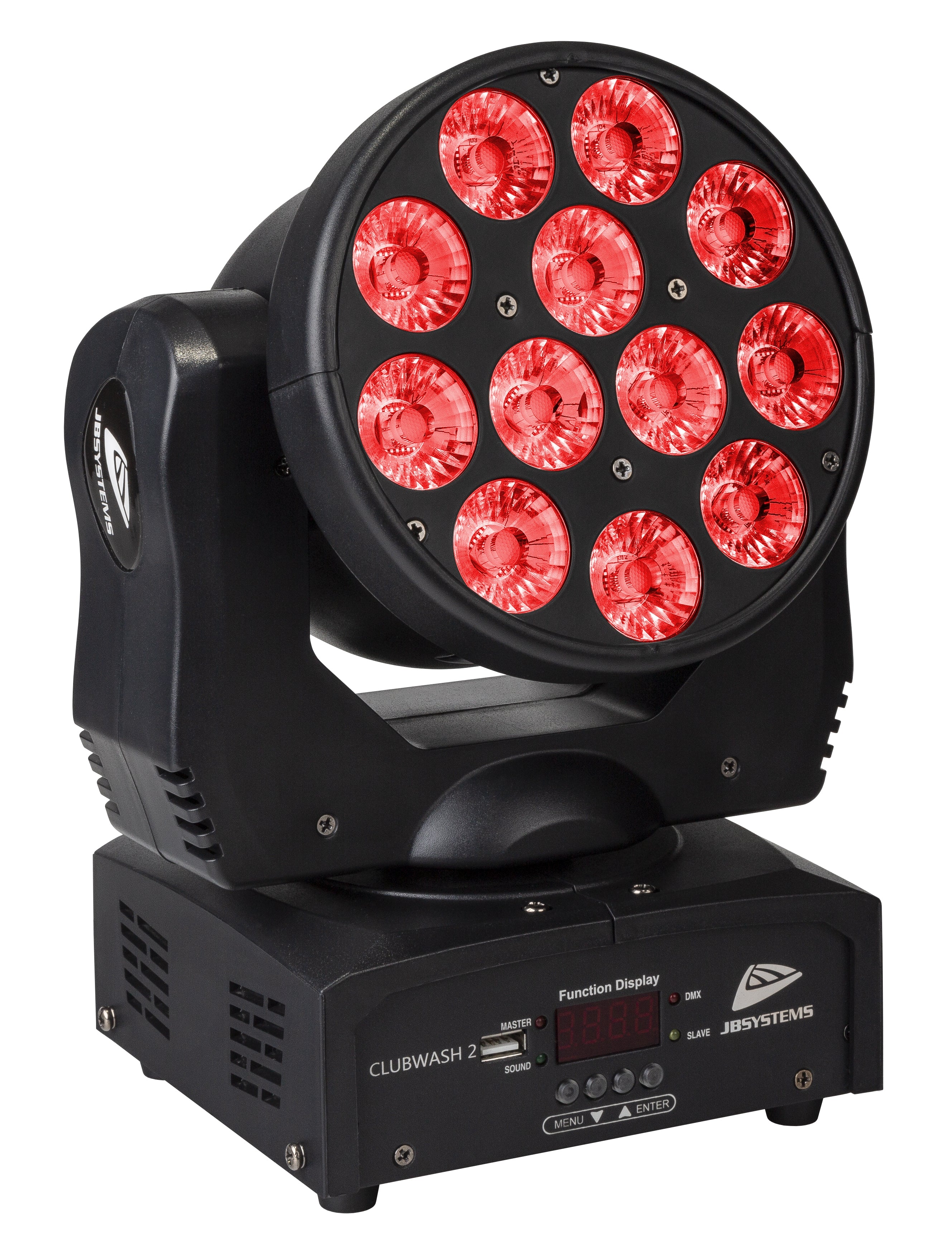 JB Systems Clubwash 2 RGBWA+UV LED Moving head