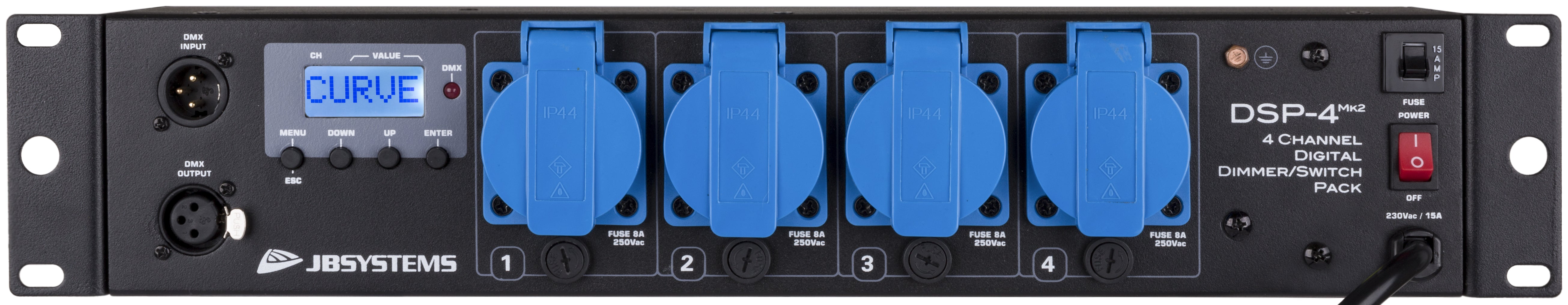JB Systems DSP-4 Mk2 /F Dimmer / Switchpack