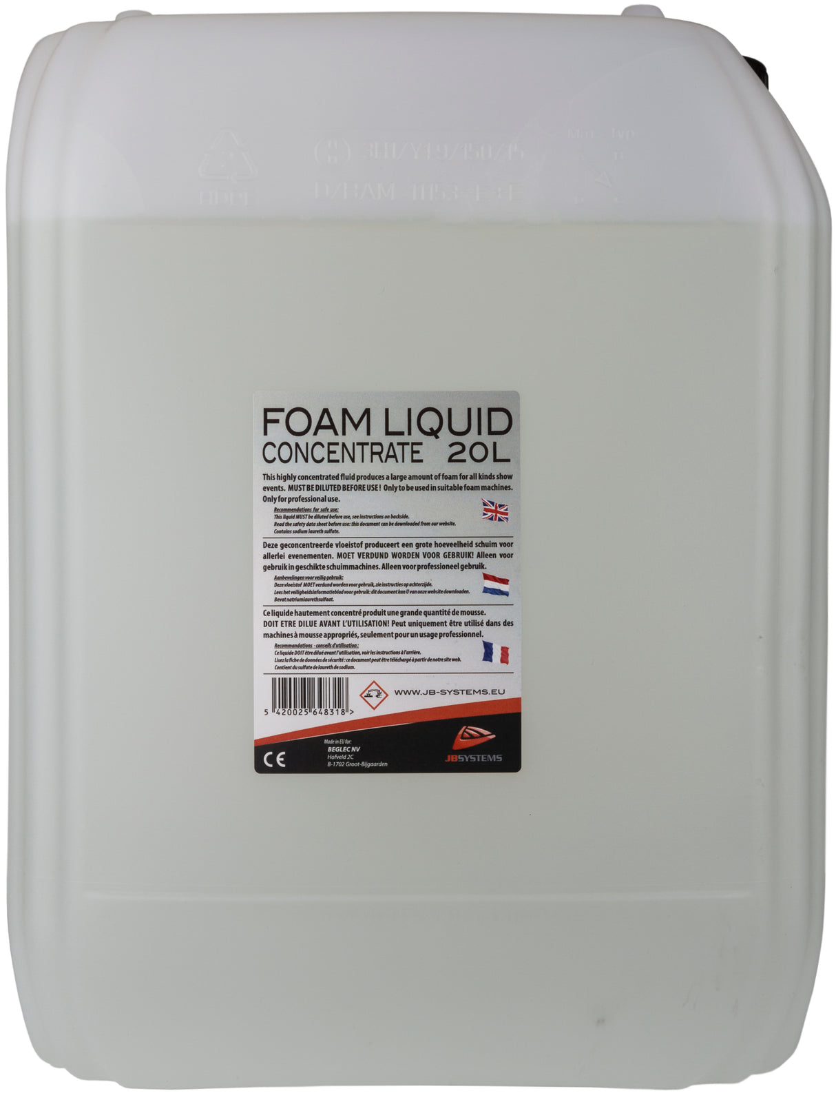 JB Systems Foam Liquid CC 20L