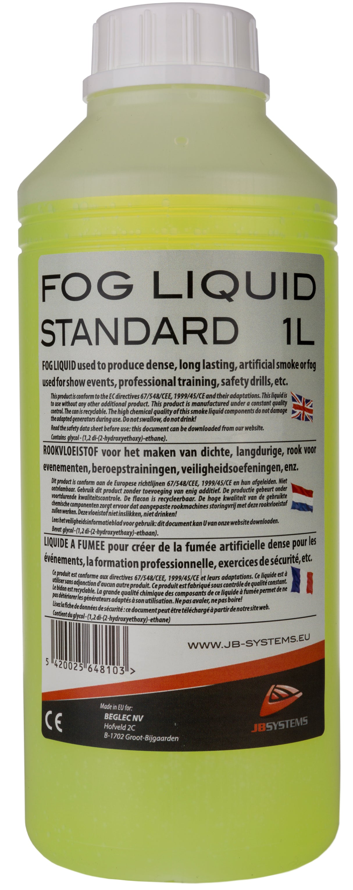 JB Systems Fog Liquid STD 1L