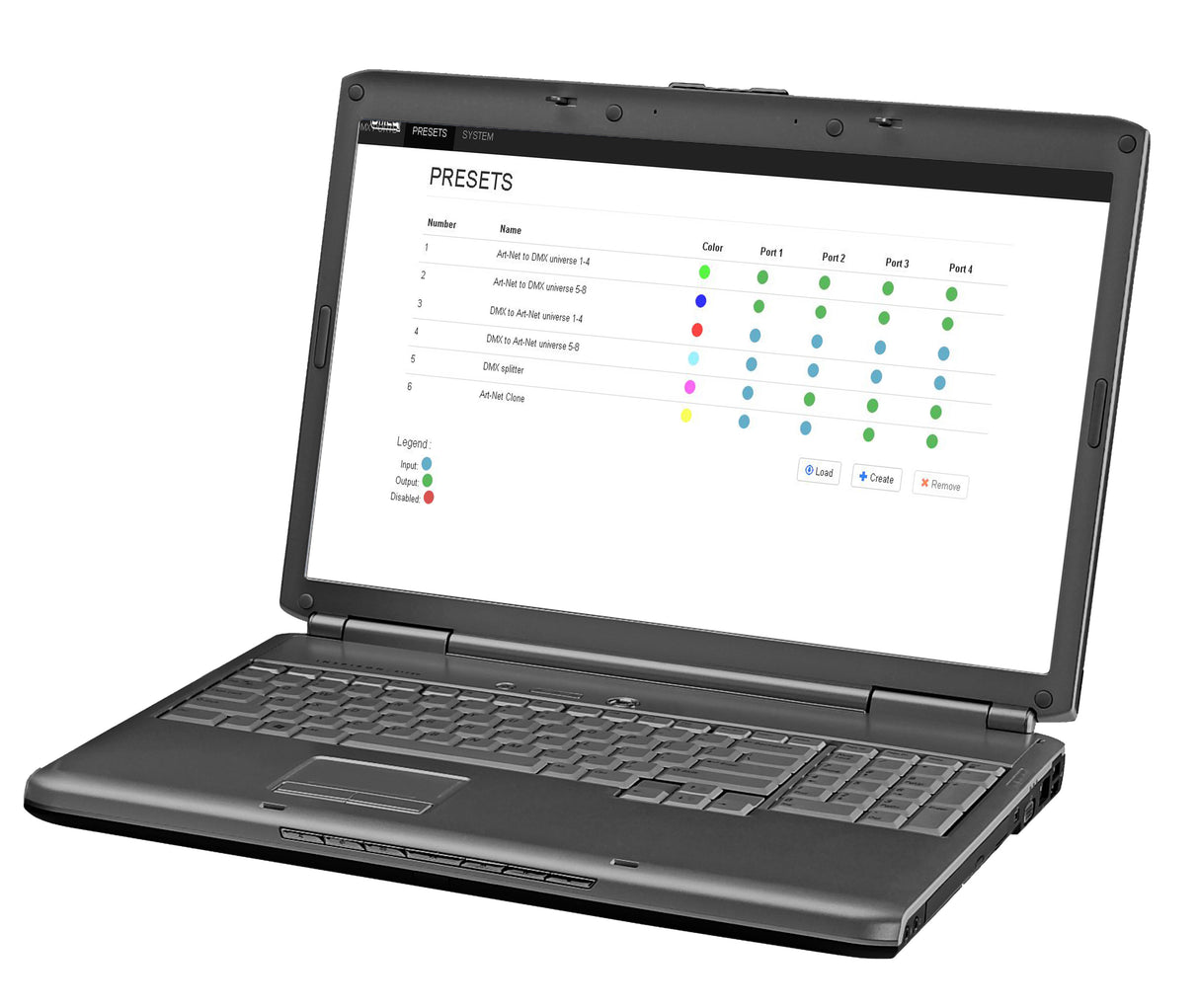 Briteq BT-NODE24 Mk2 (5-poliger XLR) Art-Net- und sACN-Knoten