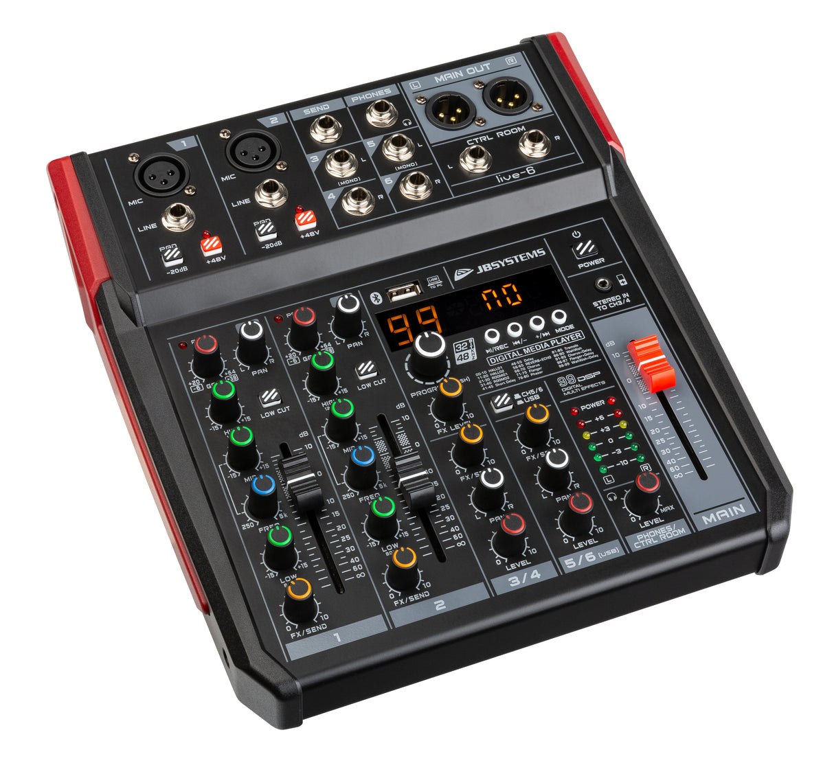 JB Systems Live-6 Mixer