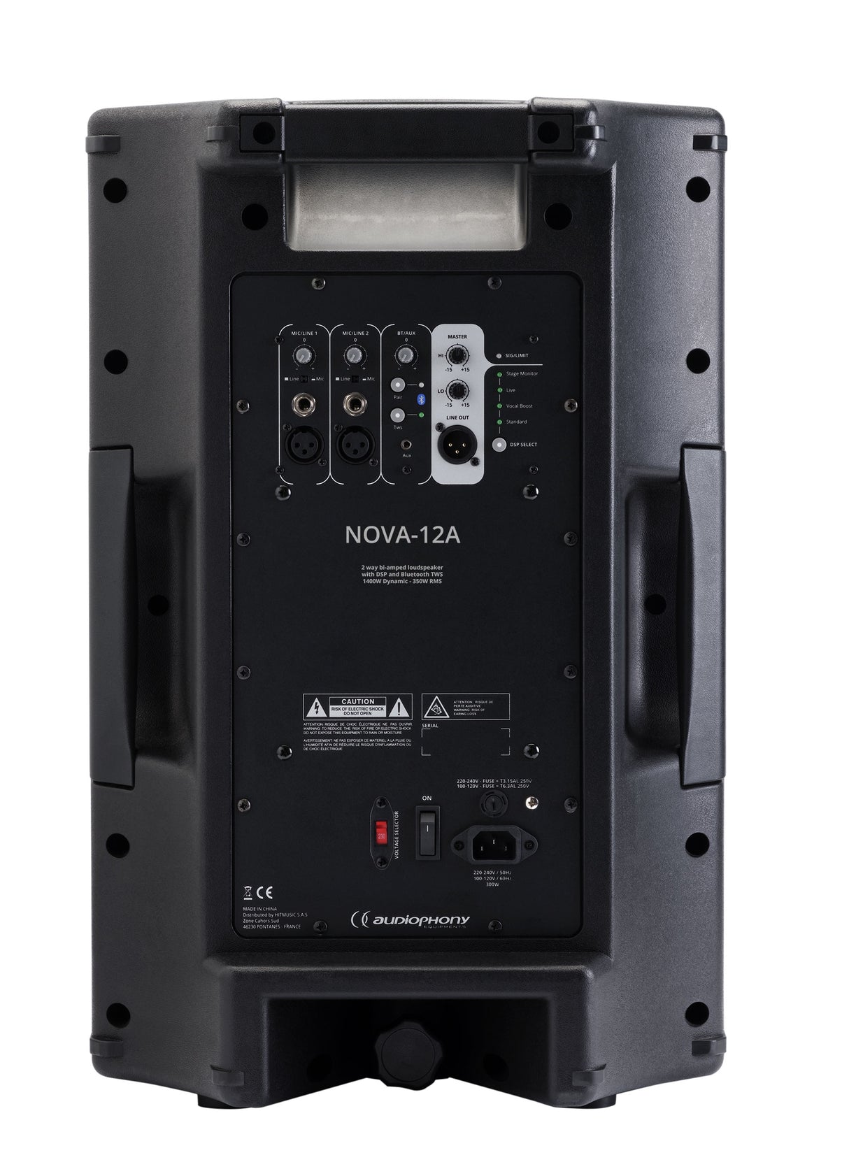 Audiophony Nova-12A Actieve Luidspreker