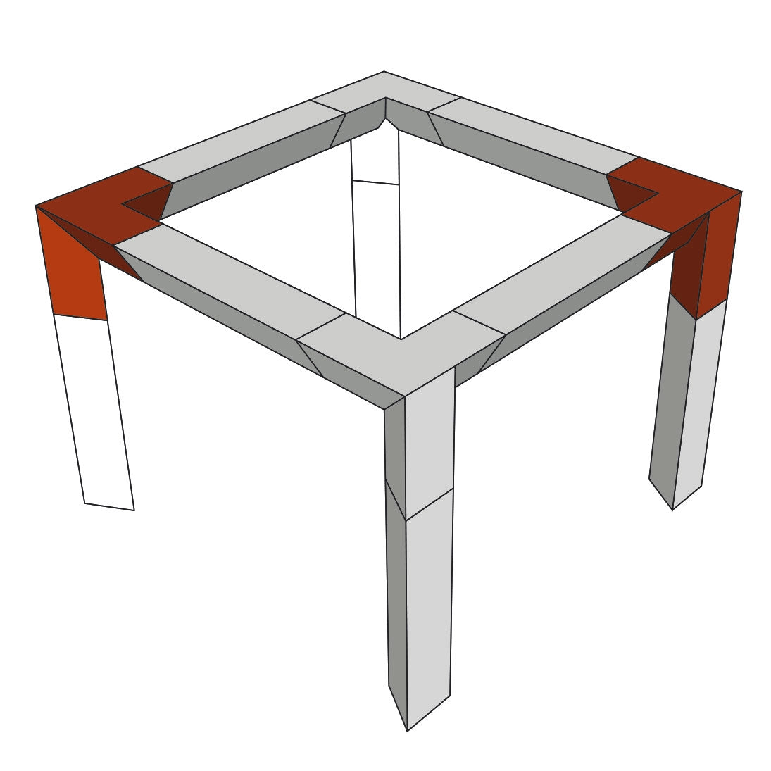 Contestage AG29-034 Ferme d'angle