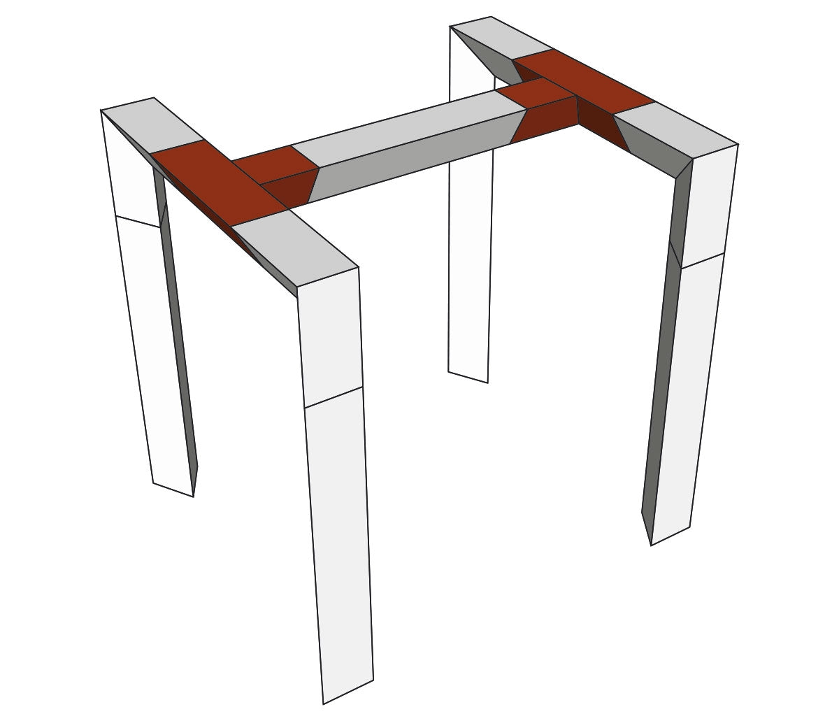 Contestage AG29-036 Ferme d'angle