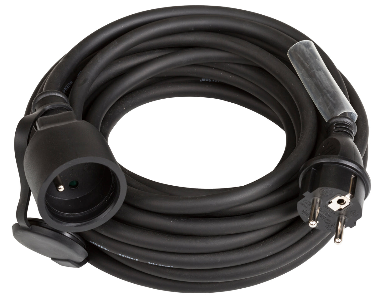 Hilec POWERCABLE-3G1.5-15M-F Verlängerungskabel