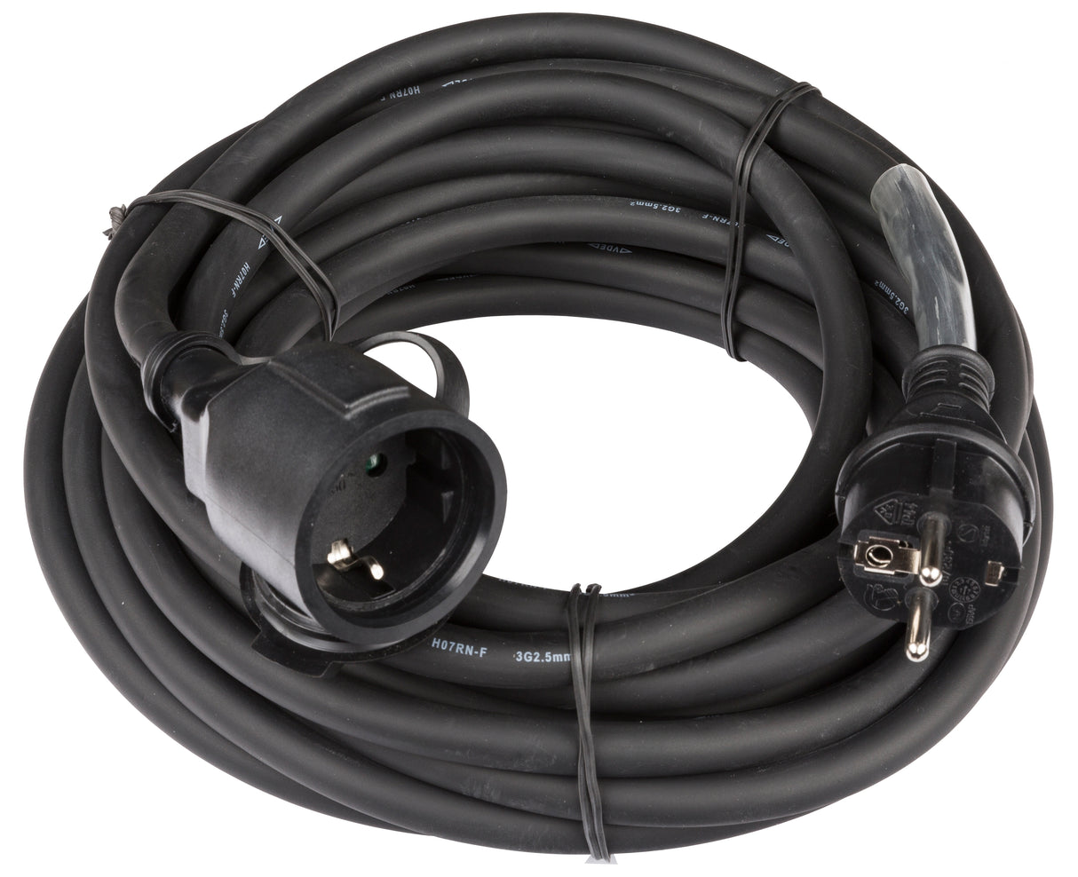 Hilec POWERCABLE-3G2.5-15M-G Verlängerungskabel