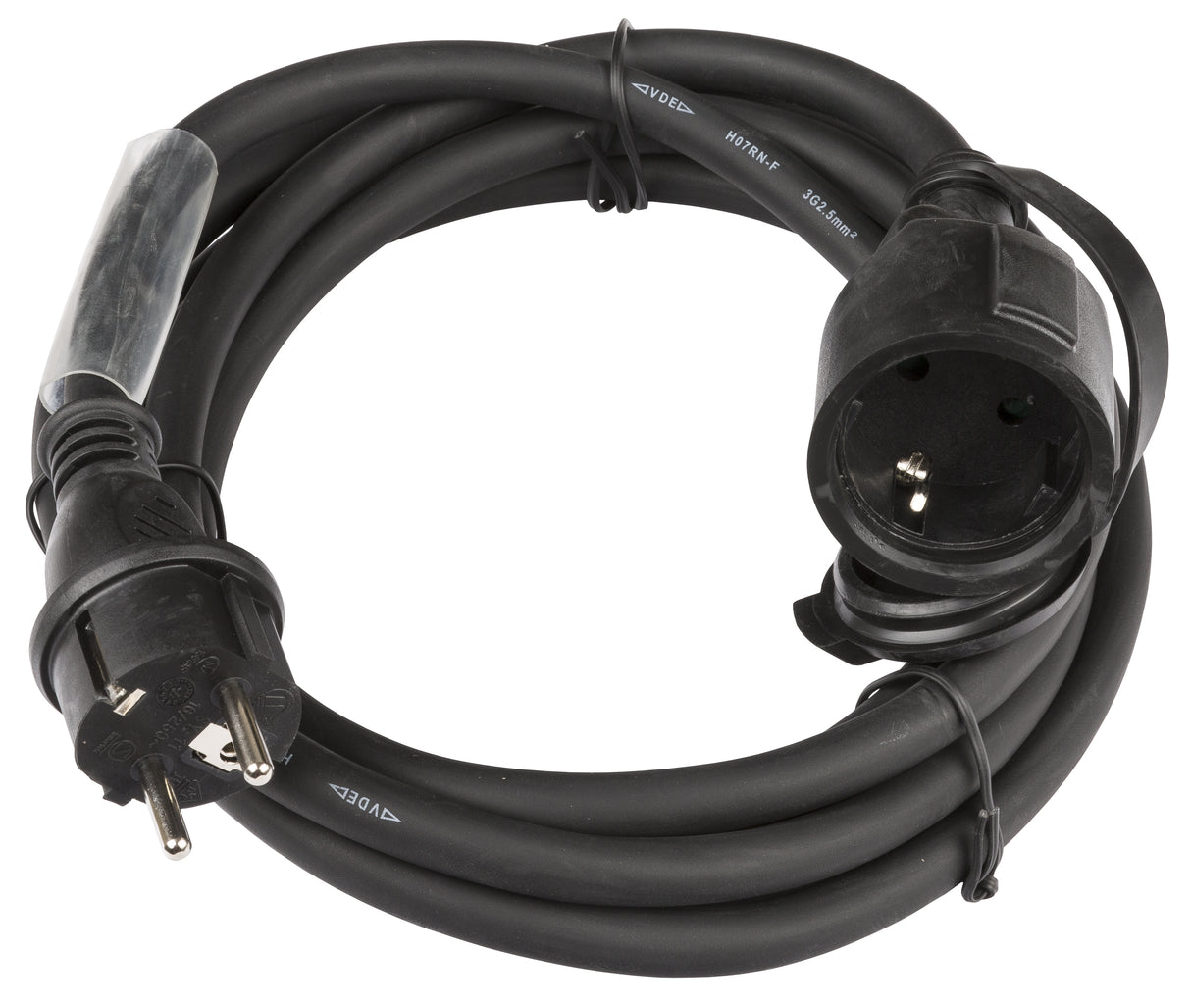 Hilec POWERCABLE-3G2.5-3M-G Verlängerungskabel