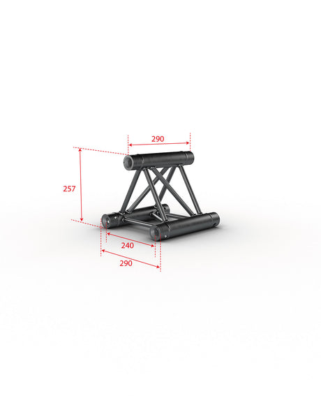 Contestage PT29-029 Zwarte Driehoek Truss