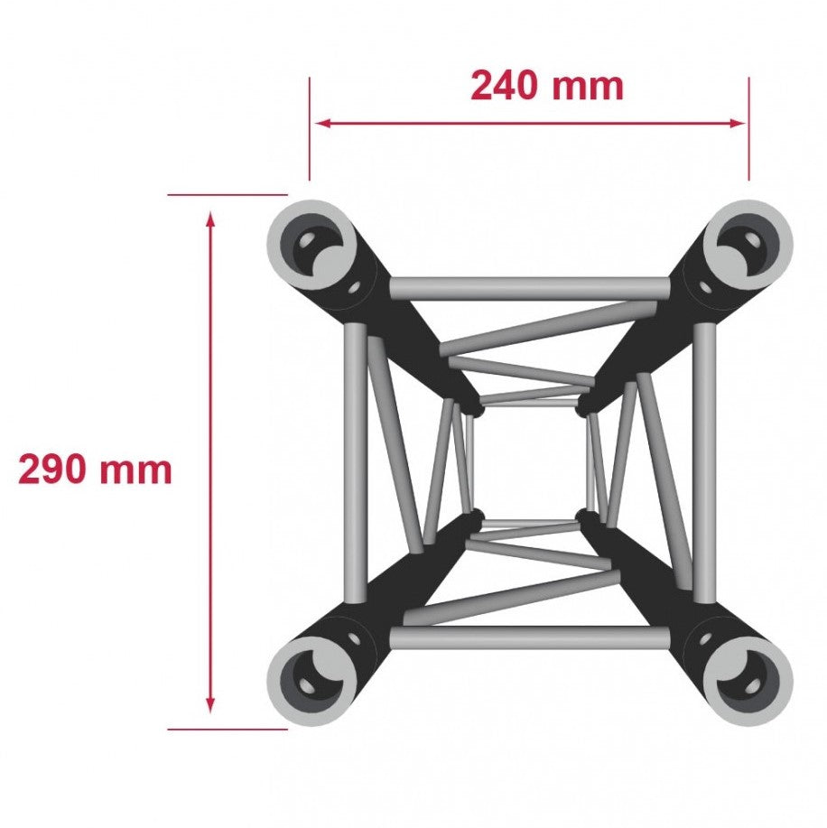 Contestage QUATRO-A01 Hoek Truss