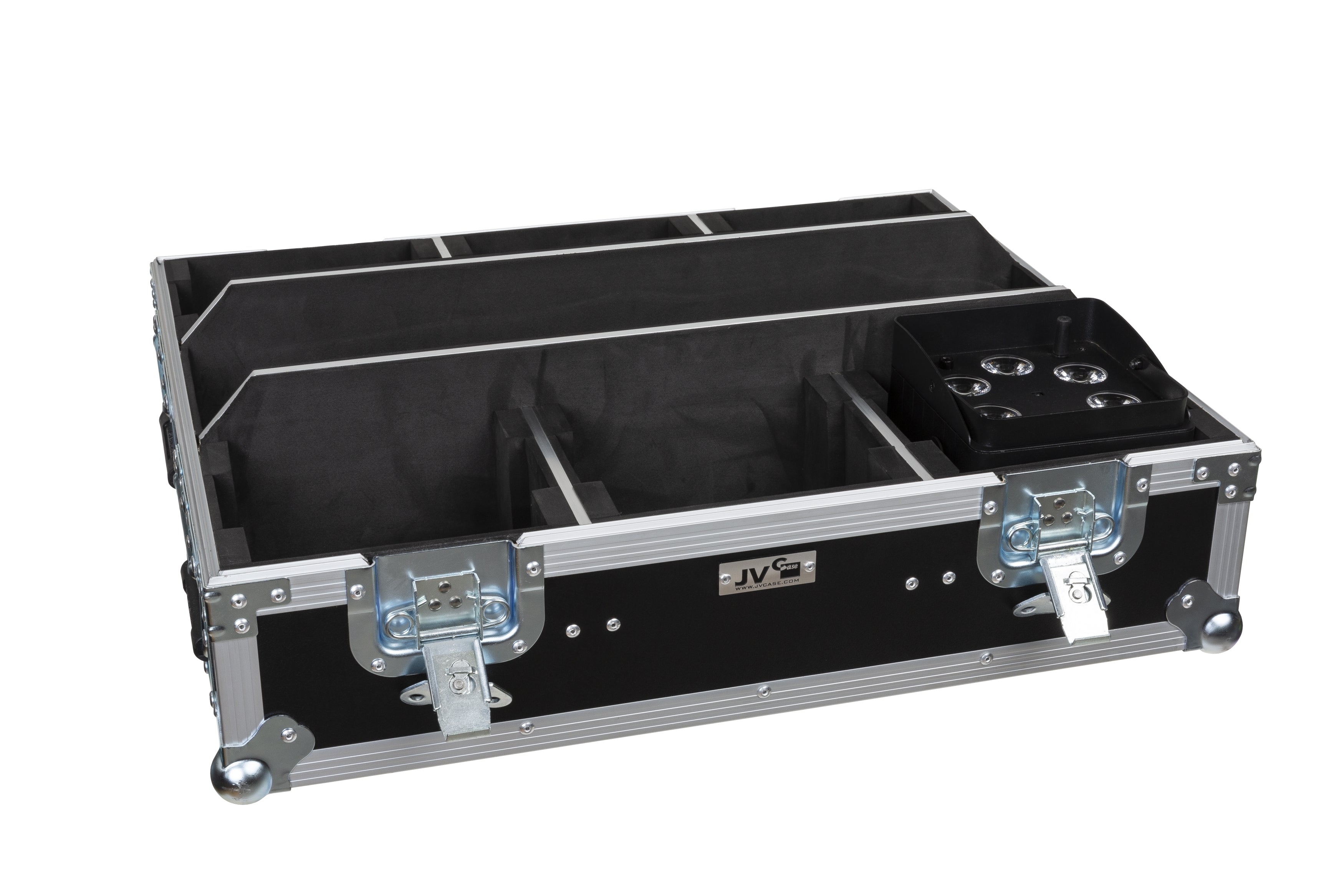 JV Case voor 6 x Accu-Compact Flightcase